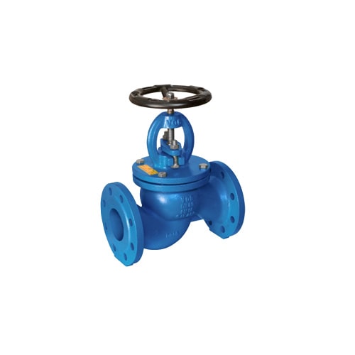 شیر فلکه سوپاپی صاف چدنی PN16 سایز 14 اینچ وگ ایران بی همتا