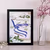 تابلو یاسین دکوراتیو مدل هدیه روز معلم کد M112