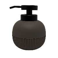 مخزن مایع دستشویی مدل گرد توپی شیاردار کد 519/48 | کالا مکس