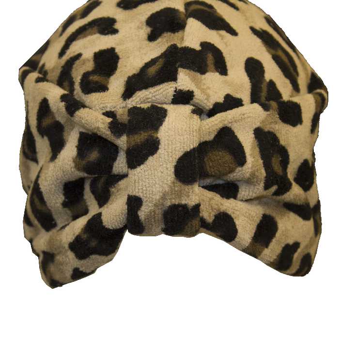 کلاه حمام پودایران مدل پلنگی