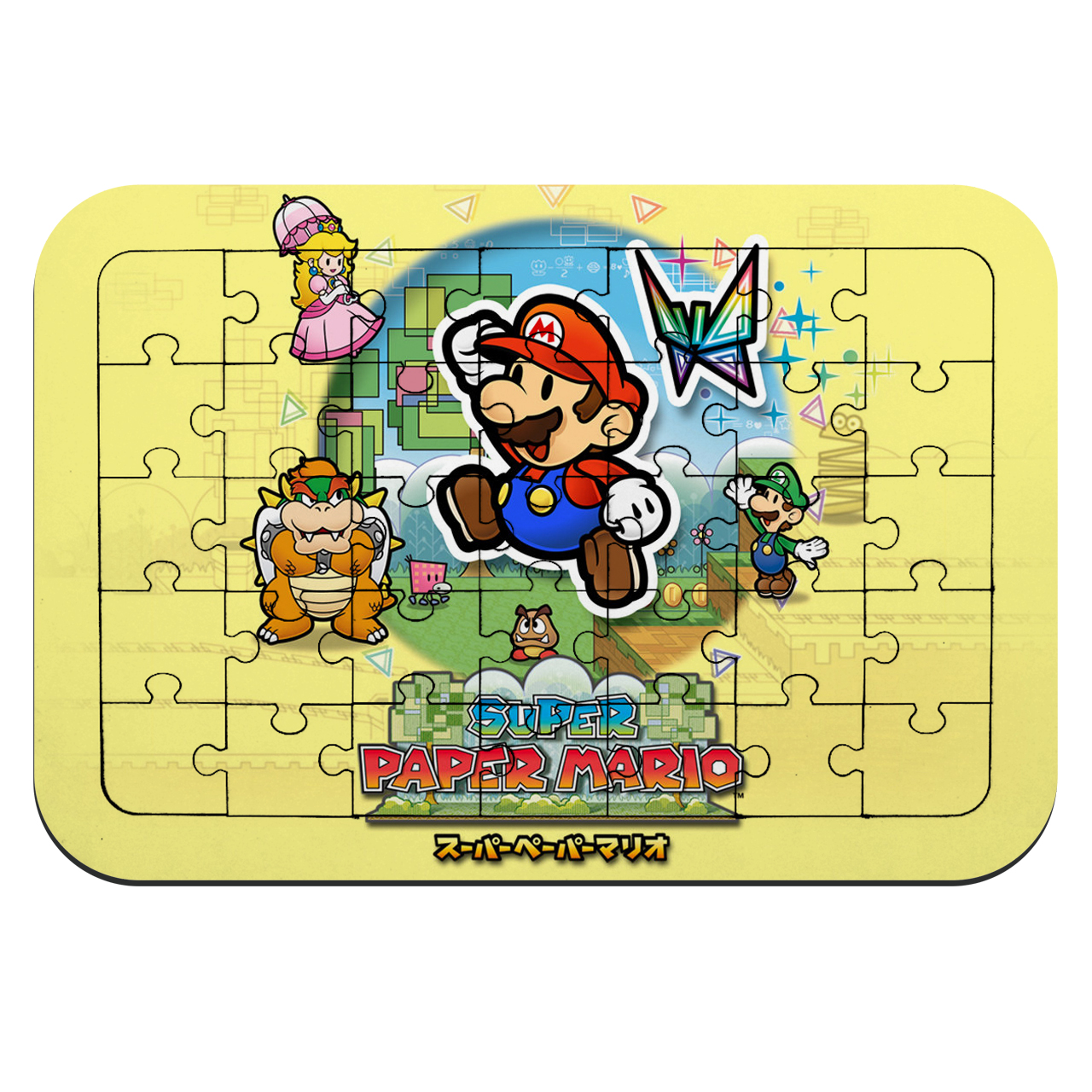 پازل 35 تکه طرح سوپر ماریو مدل NI2222 