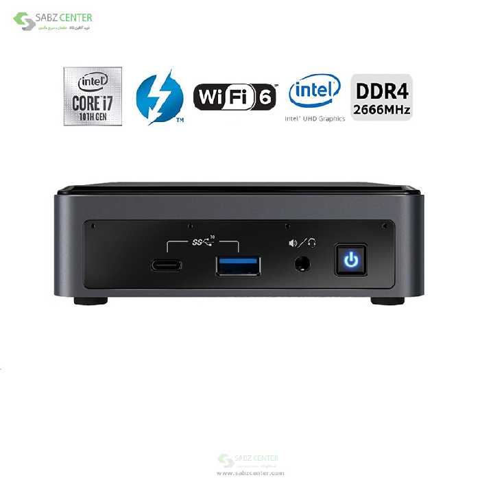 کامپیوتر کوچک اینتل NUC10i7FNK 16GB 1TB M2