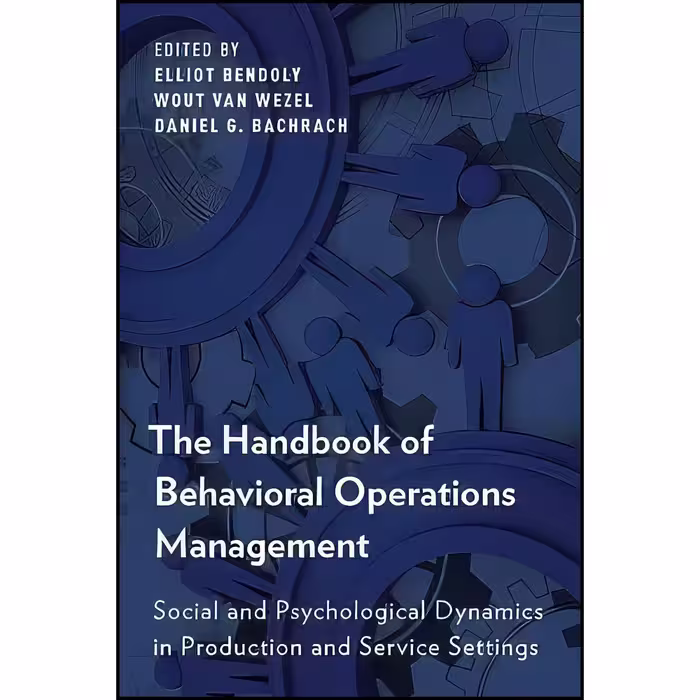 کتاب زبان اصلی The Handbook of Behavioral Operations Management