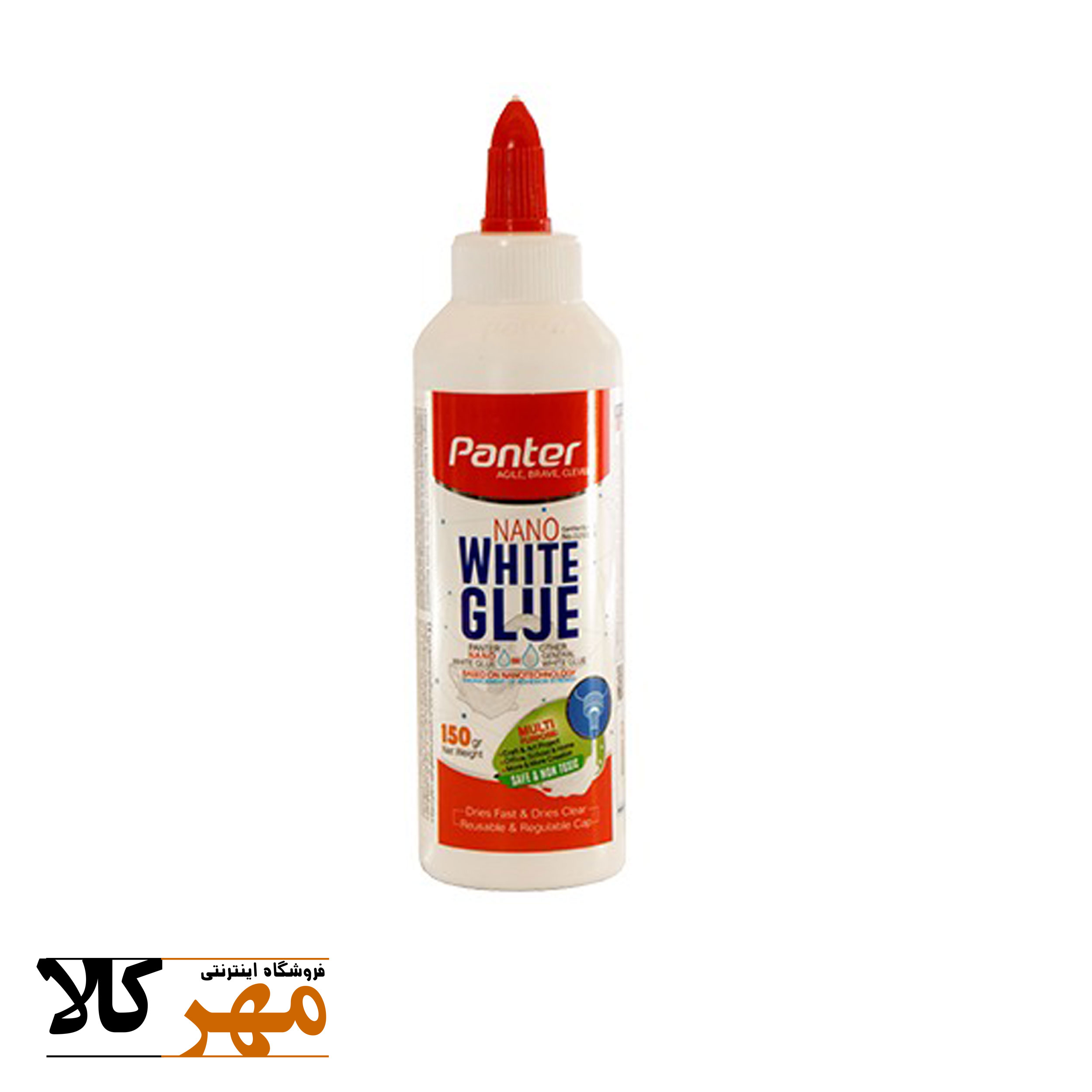 چسب چوب 150 گرمی nano panter