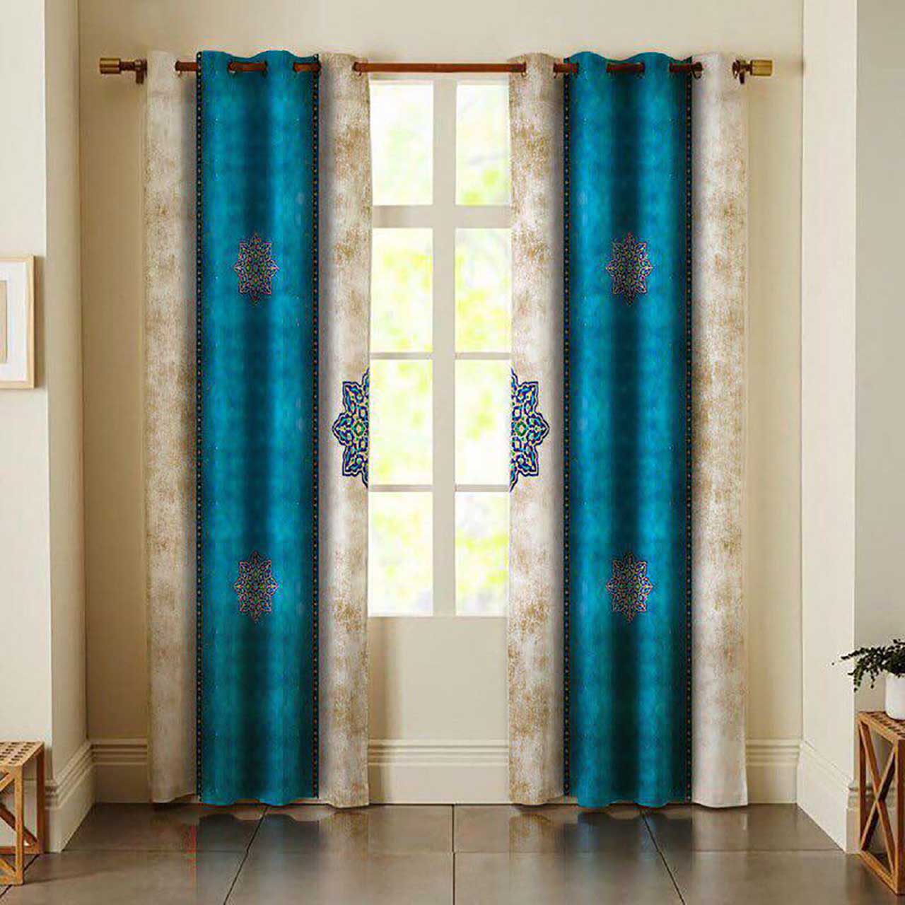 پرده مجموعه 2 عددي مدل Cc-178 كاتيا