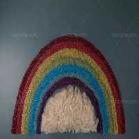 بک دراپ نوزاد رنگین کمان | گرافیک با طعم تربچه