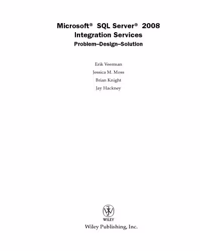 خرید و دانلود نسخه کامل کتاب Wiley Microsoft SQL Server 2008 Integration Services Problem-Design-Solution