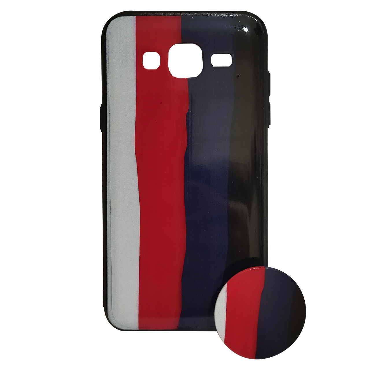 کاور کد 3512 مناسب برای گوشی موبایل سامسونگ Galaxy J5 2015 به همراه پایه نگهدارنده