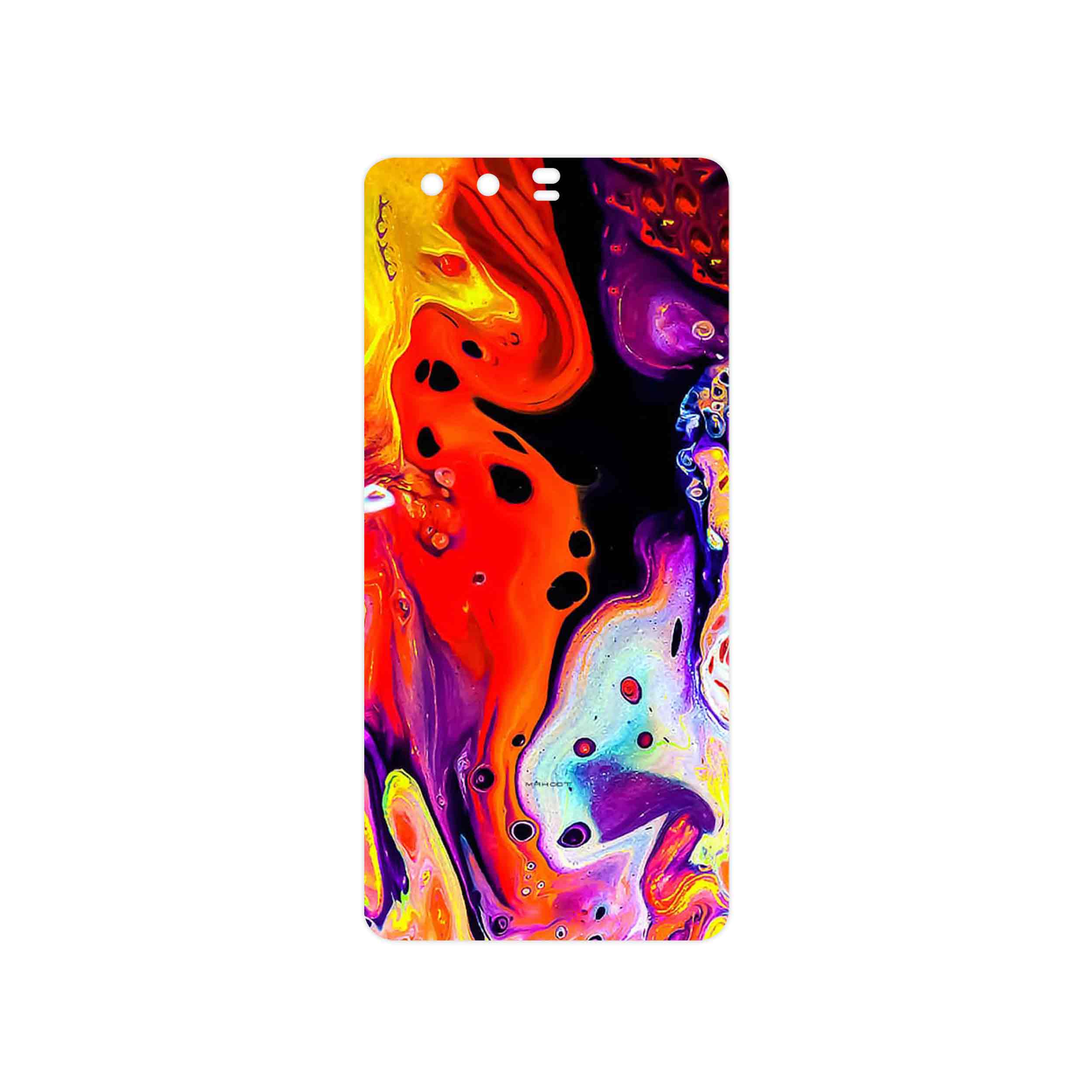 برچسب پوششی ماهوت مدل Abstract Oil Art مناسب برای گوشی موبایل هوآوی P10 Plus