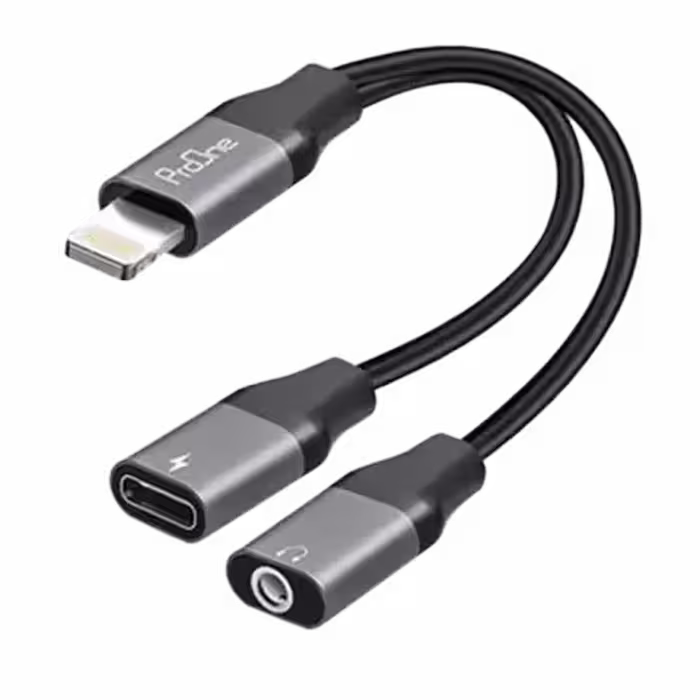 خرید کابل تبدیل Lightning به AUX و Lightning پرووان مدل PCA46