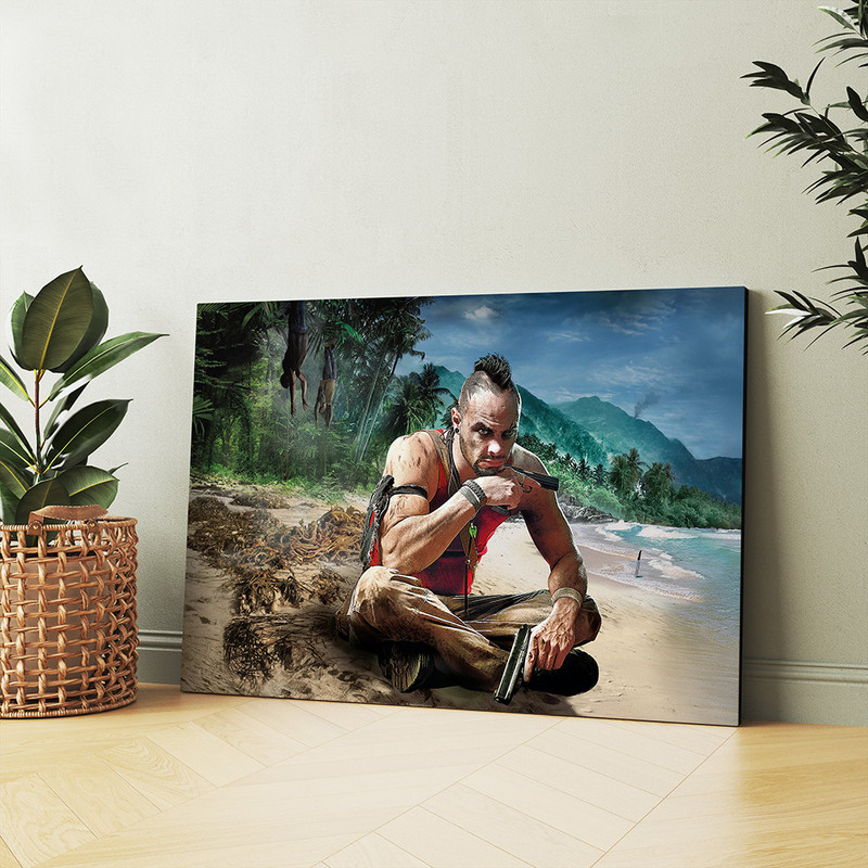 تابلو شاسی مدل فارکرای کد S100013 | دنیای قاب