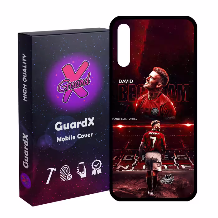 کاور گارد ایکس طرح David Beckham مدل Glass10581 مناسب برای گوشی موبایل سامسونگ Galaxy A30s/A50/A50s