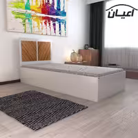 تخت خواب یکنفره اعیان مدل FH422 سایز 90x200 سانتی متر(ارسال با باربری.هزینه ارسال پس کرایه)