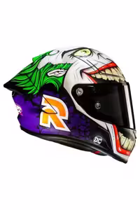 کلاه کاسکت موتورسیکلت خاکستری Joker Dc Comics ایمنی Xslarge را ارائه داد برند کره اچ جی سی HJC