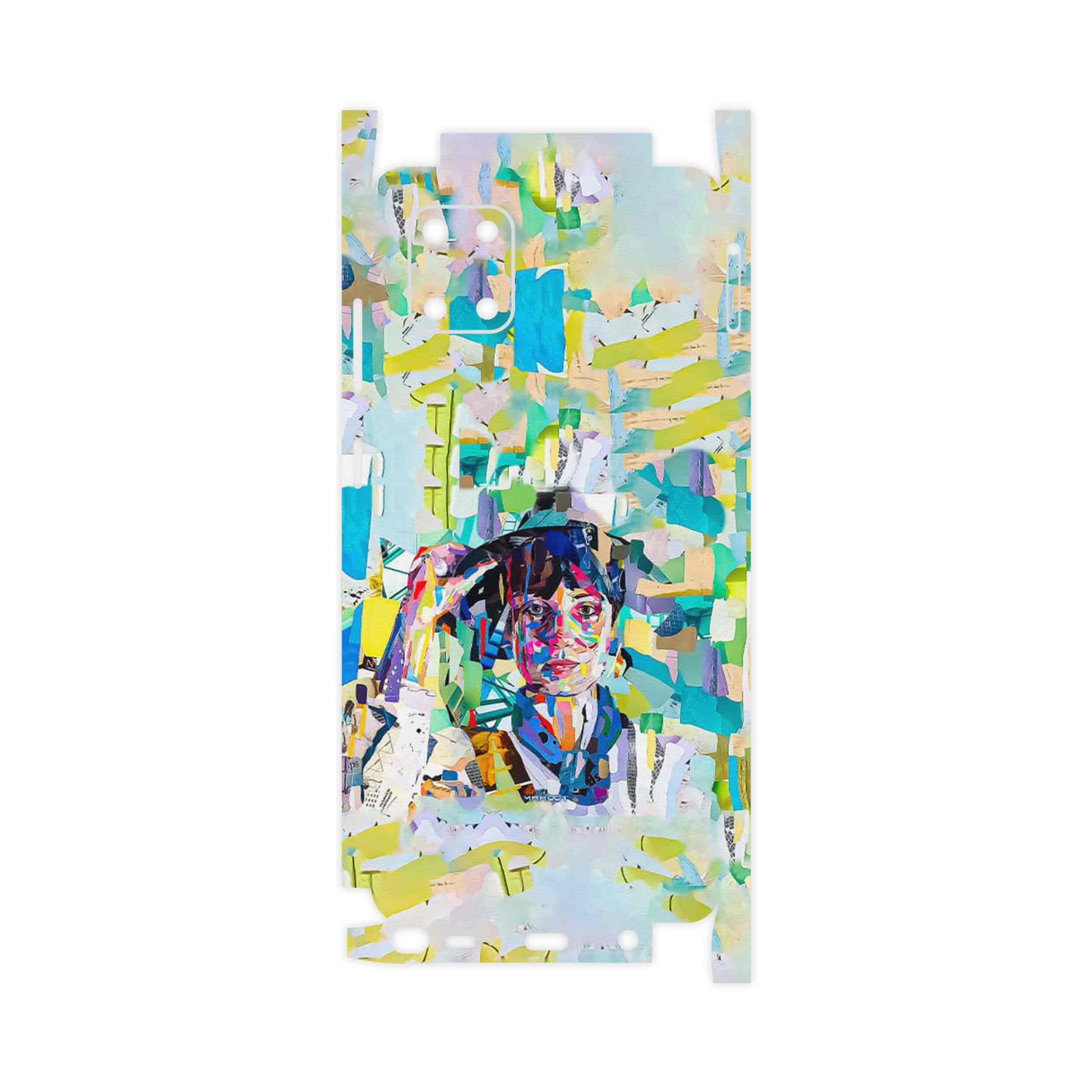 برچسب پوششی ماهوت مدل Collage of Women Portrait 1-FullSkin مناسب برای گوشی موبایل سامسونگ Galaxy Note 10 Lite