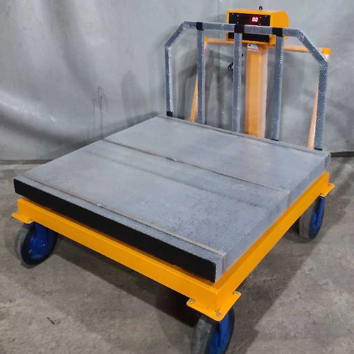 باسکول  2000 کیلو میدانی دو نمایشگر 2500 کیلو (پس کرایه)