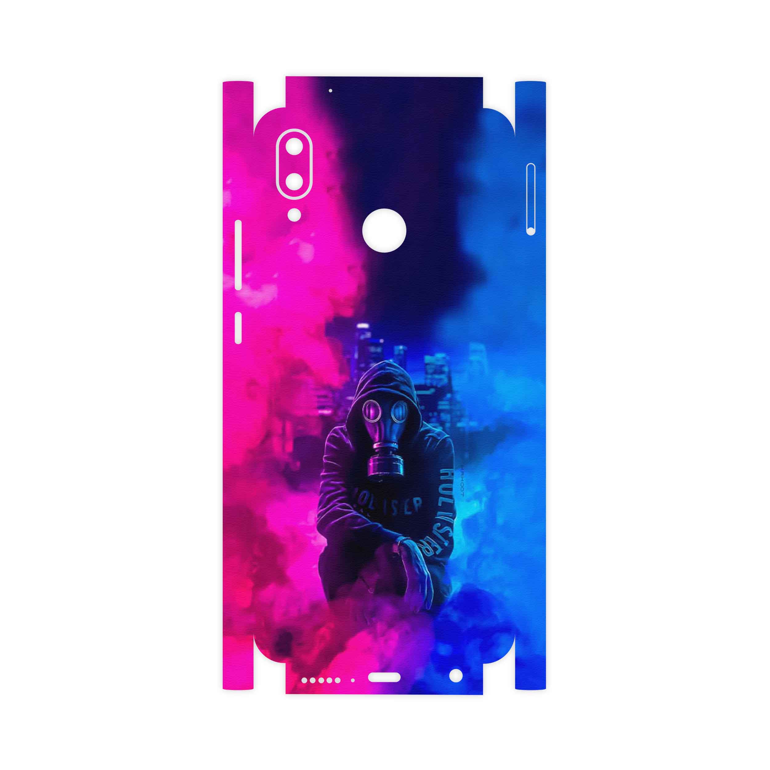 برچسب پوششی ماهوت مدل Smoke Rainbow Digital Art 2-FullSkin مناسب برای گوشی موبایل هوآوی Nova 3e