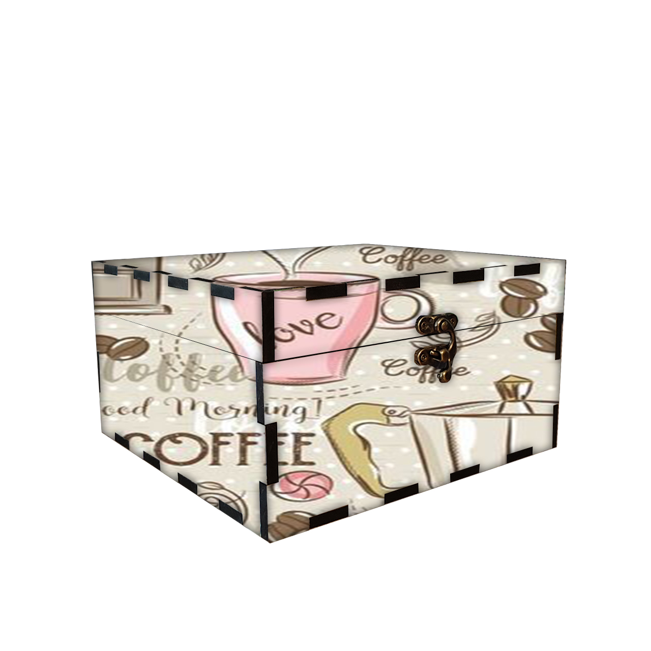 جعبه هدیه مدل قهوه کد 314