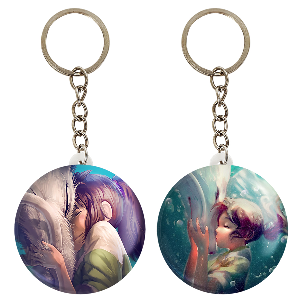 جاکلیدی خندالو مدل نوفیس و چیهیرو و هاکو انیمه شهر اشباح کد 1209412091 مجموعه 2 عددی