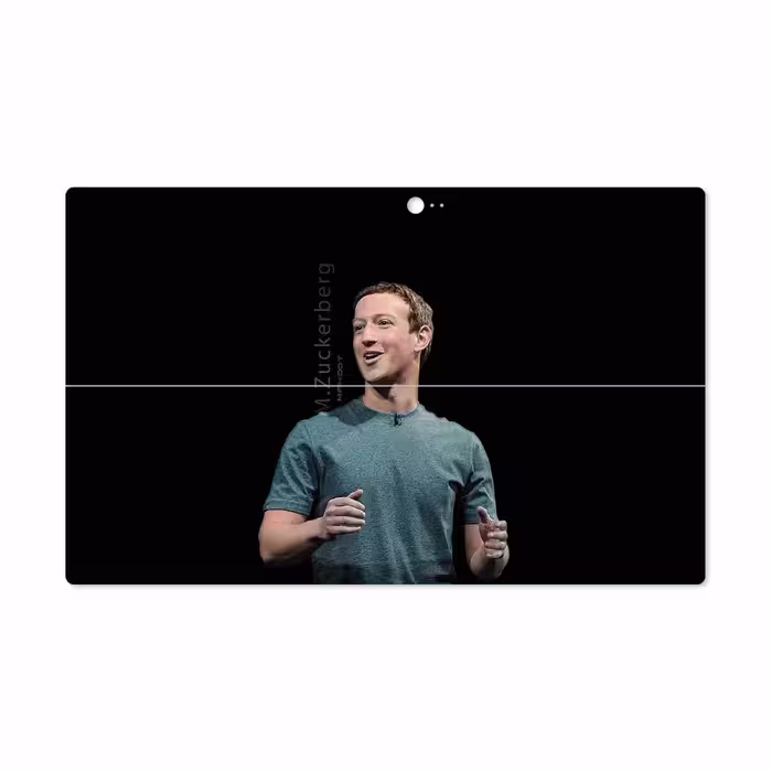 برچسب پوششی ماهوت مدل Mark Zuckerberg مناسب برای تبلت مایکروسافت Surface 2 RT 2013