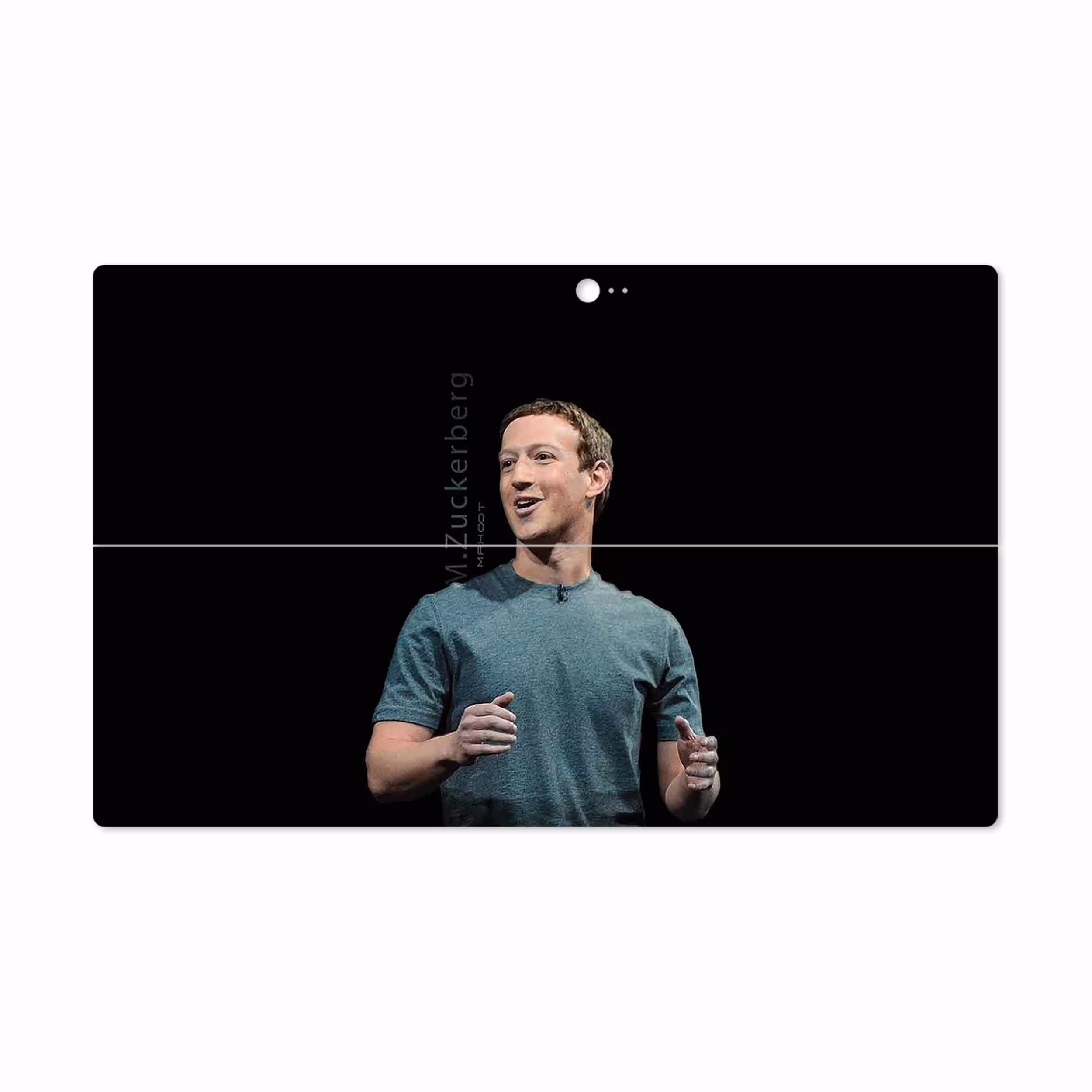 برچسب پوششی ماهوت مدل Mark Zuckerberg مناسب برای تبلت مایکروسافت Surface 2 RT 2013