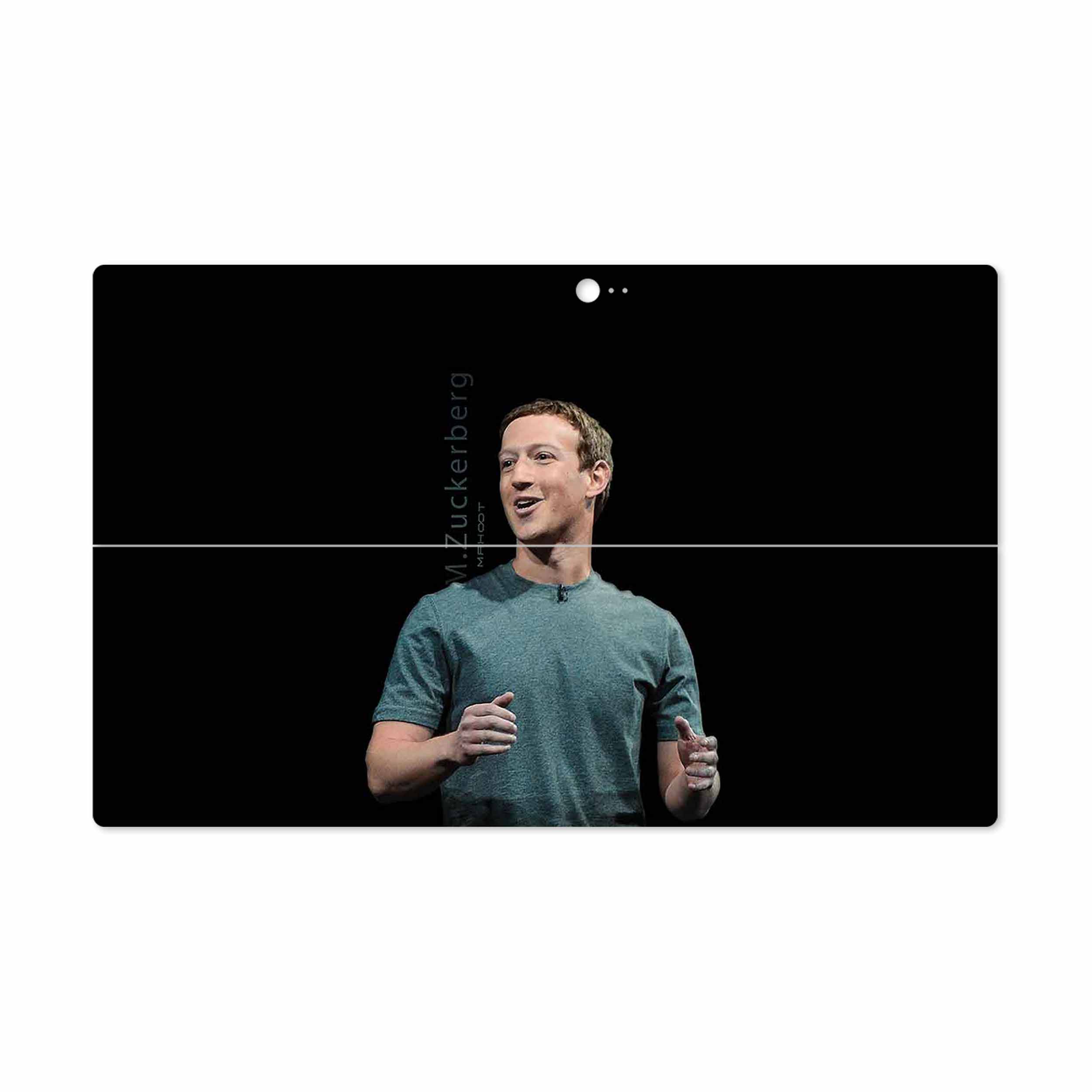 برچسب پوششی ماهوت مدل Mark Zuckerberg مناسب برای تبلت مایکروسافت Surface 2 RT 2013