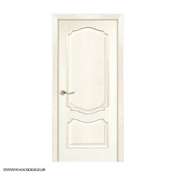 درب کلاسیک لوکس چوبی دو قاب کد 30162