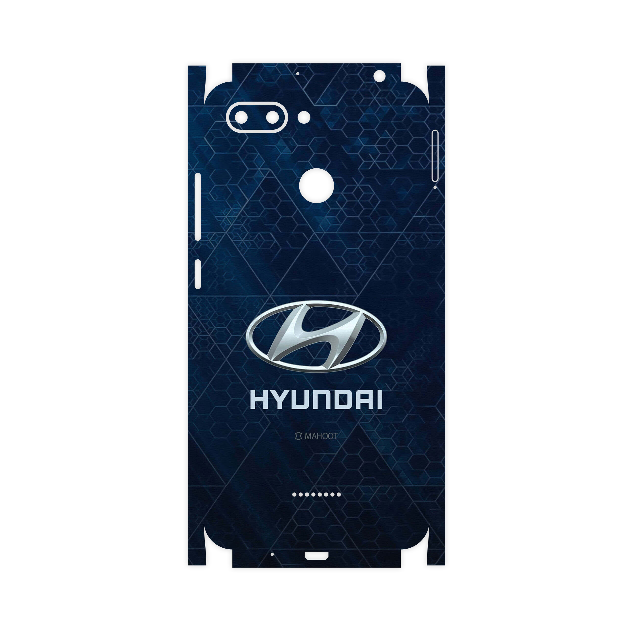 برچسب پوششی ماهوت مدل Hyundai-FullSkin مناسب برای گوشی موبایل شیائومی Redmi 6