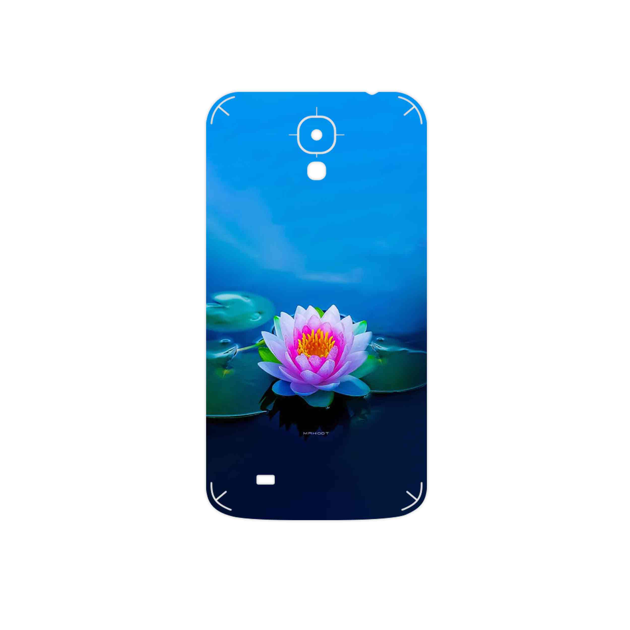 برچسب پوششی ماهوت مدل Lotus مناسب برای گوشی موبایل سامسونگ Galaxy Mega 6.3 I9200
