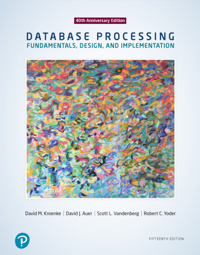 خرید و دانلود نسخه کامل کتاب Database Processing: Fundamentals, Design, and Implementation