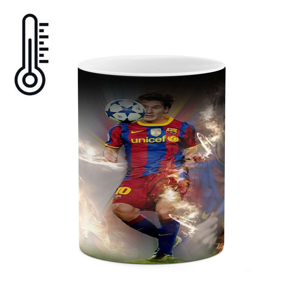 ماگ حرارتی کاکتی طرح لیونل مسی مدل mgh12361