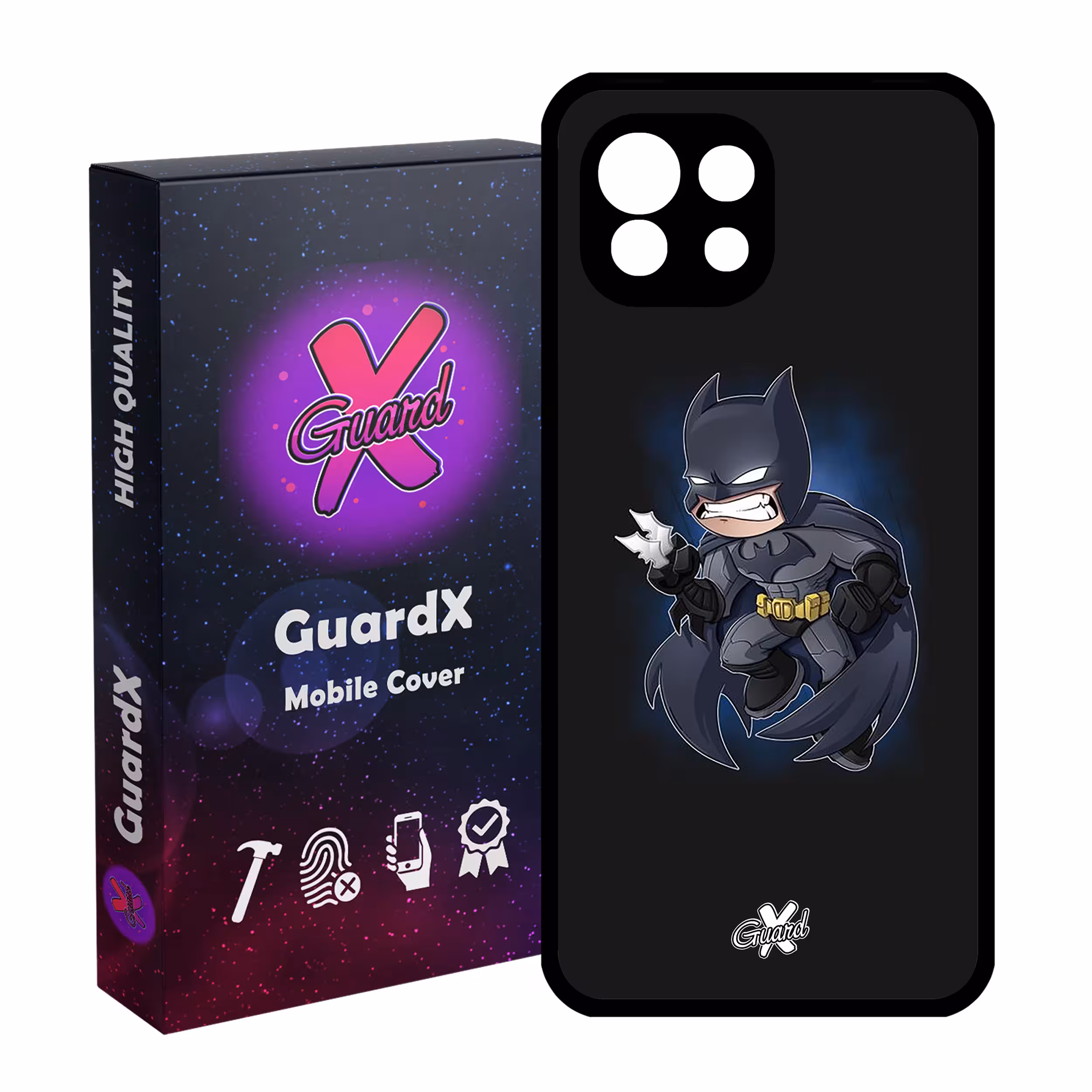 کاور گارد ایکس طرح Batman مدل Glass10049 مناسب برای گوشی موبایل شیائومی Mi 11 Lite