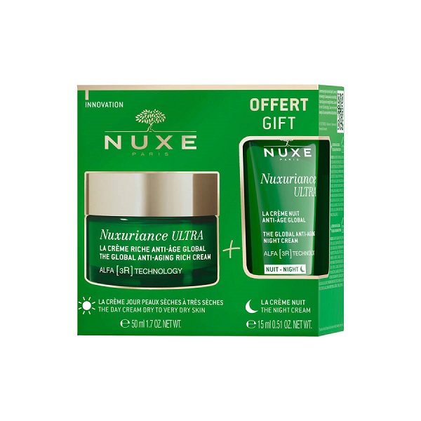 مجموعه مراقبت از پوست نوکس مدل Nuxuriance Ultra بسته 2 عددی