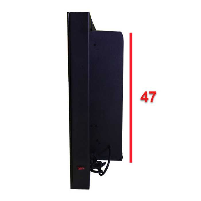 شومینه دیواری برقی شومینه بیستون مدل H.C_120_T_W17_L4.bs