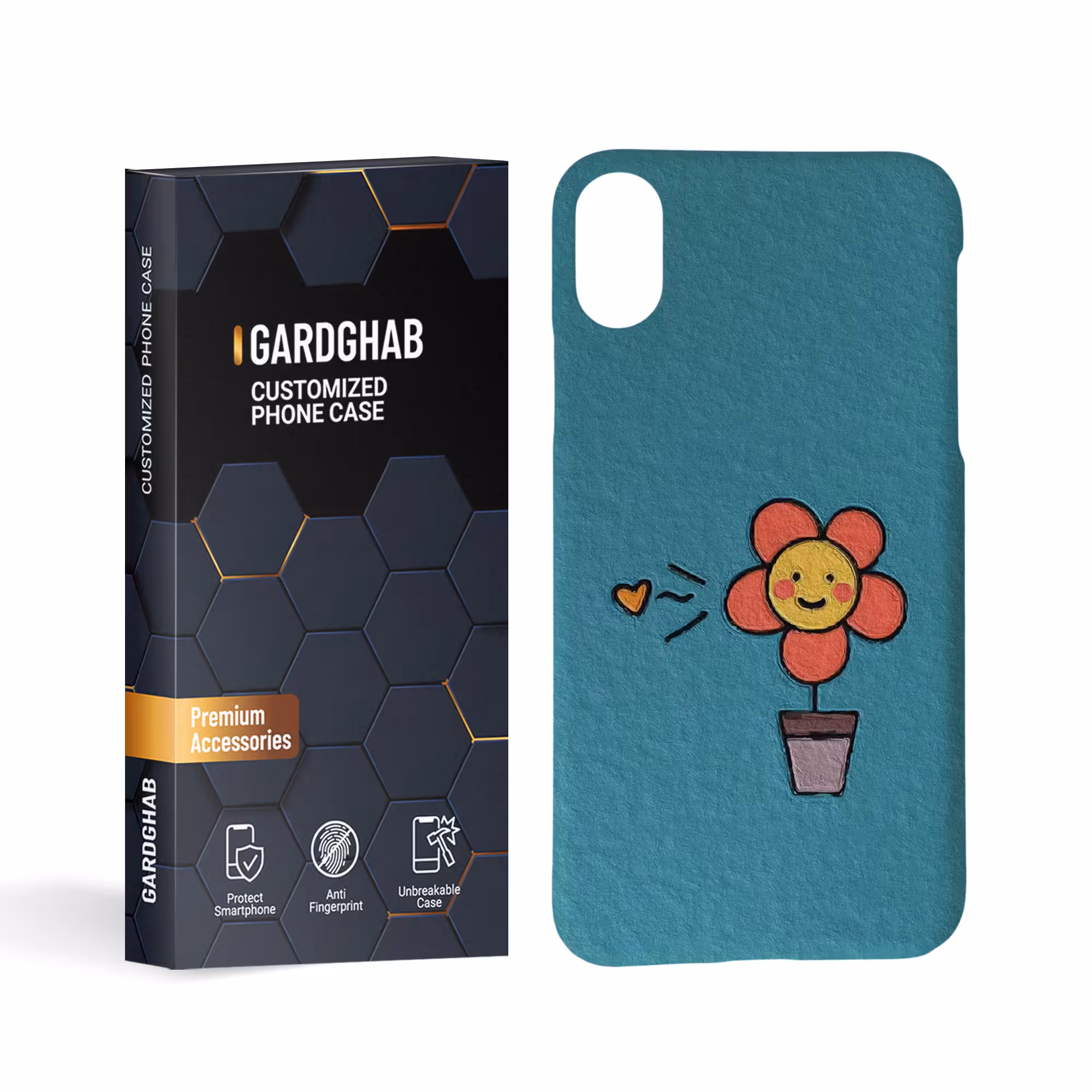 کاور گارد قاب مدل فانتزی مناسب برای گوشی موبایل اپل iphone x xs