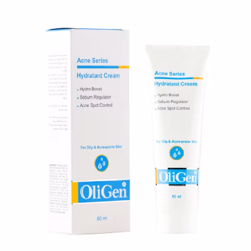 کرم آبرسان الی ژن مناسب پوست چرب حجم 60mL