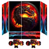 برچسب کنسول بازی مدل mortal kombat کد 140 مجموعه 12 عددی