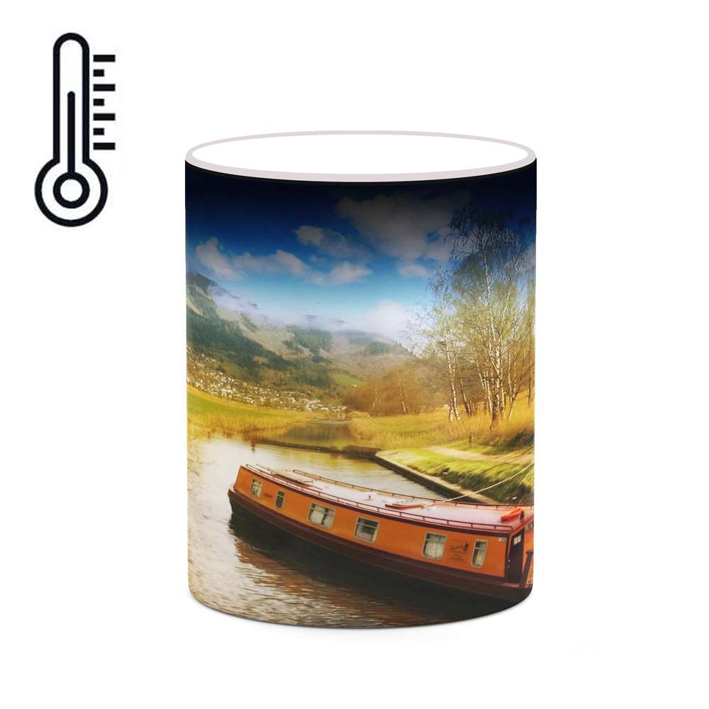 ماگ حرارتی کاکتی طرح منظره مدل mgh20735