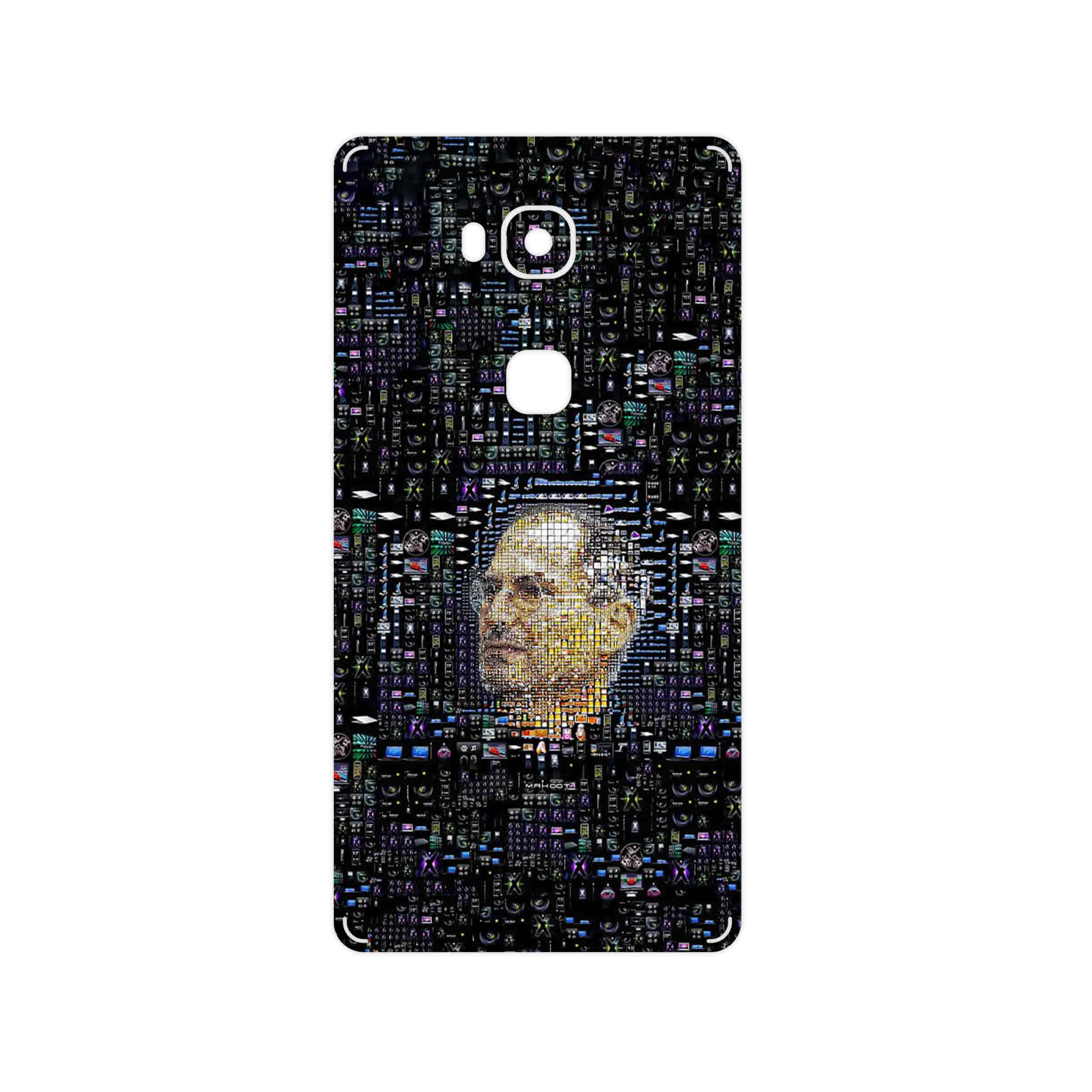 برچسب پوششی ماهوت مدل Collage of Steve Jobs 2 مناسب برای گوشی موبایل آنر 5X