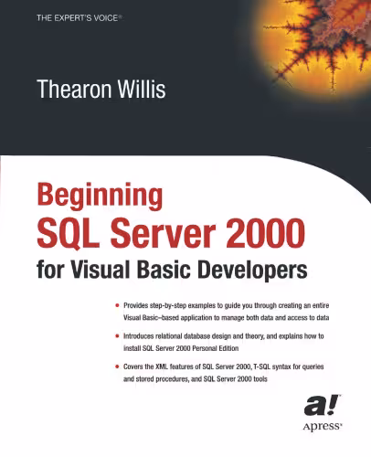خرید و دانلود نسخه کامل کتاب Beginning SQL Server 2000 for Visual Basic Developers