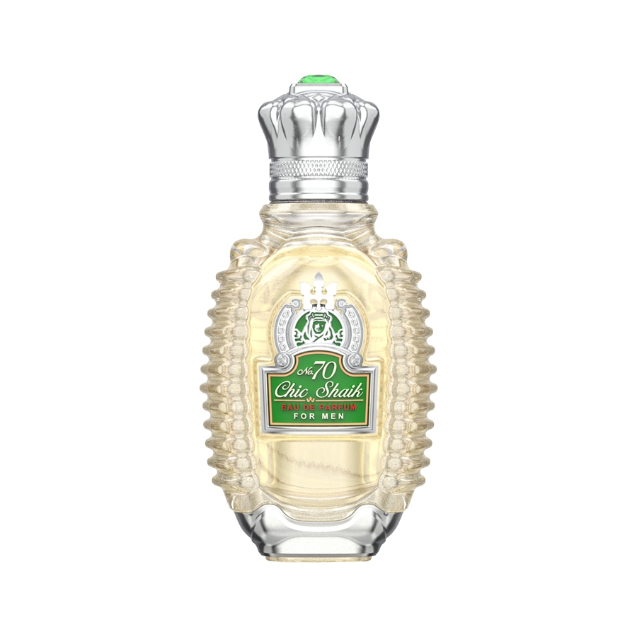 ادو پرفیوم مردانه شیخ مدل Chic Shaik Emerald No 70 حجم 80 میلی لیتر