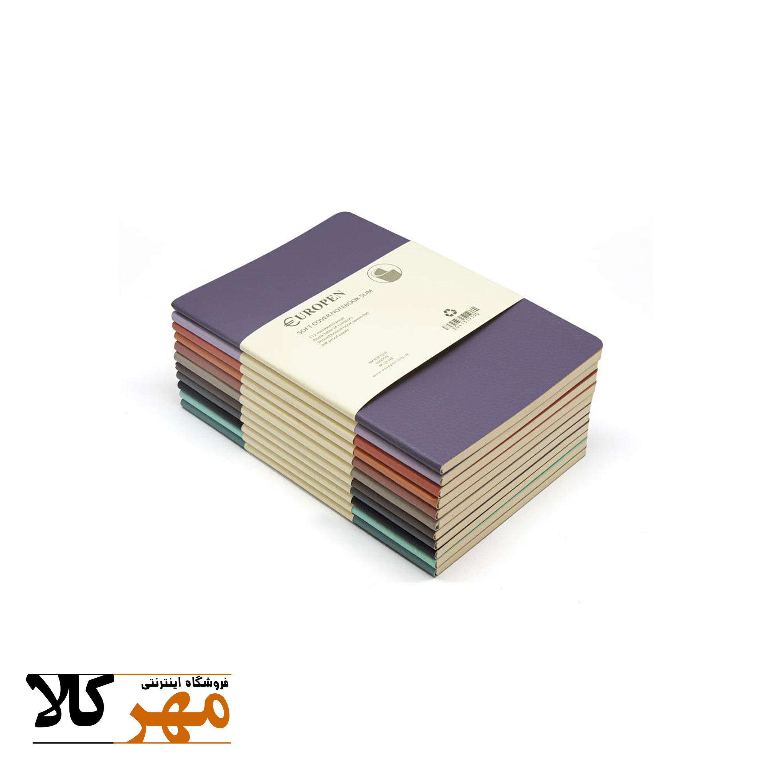 دفتر نفیس و خط دار مدل NOTEBOOK SOFTCOVER SLIM