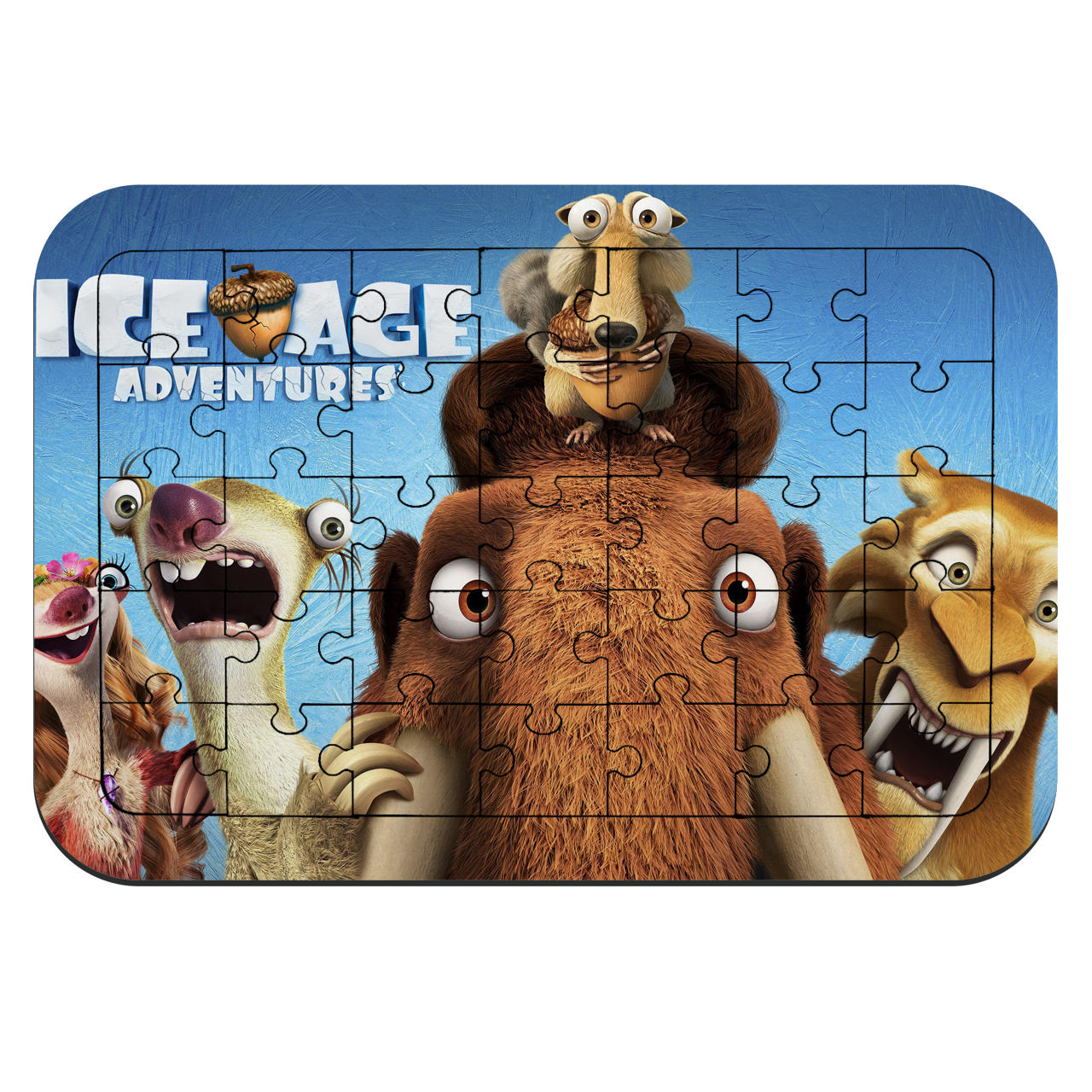 پازل 35 تکه طرح انیمیشن عصر یخبندان مدل NI1234 