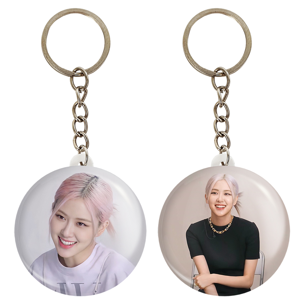 جاکلیدی خندالو مدل رزی بلک پینک کد 36533654 مجموعه 2 عددی