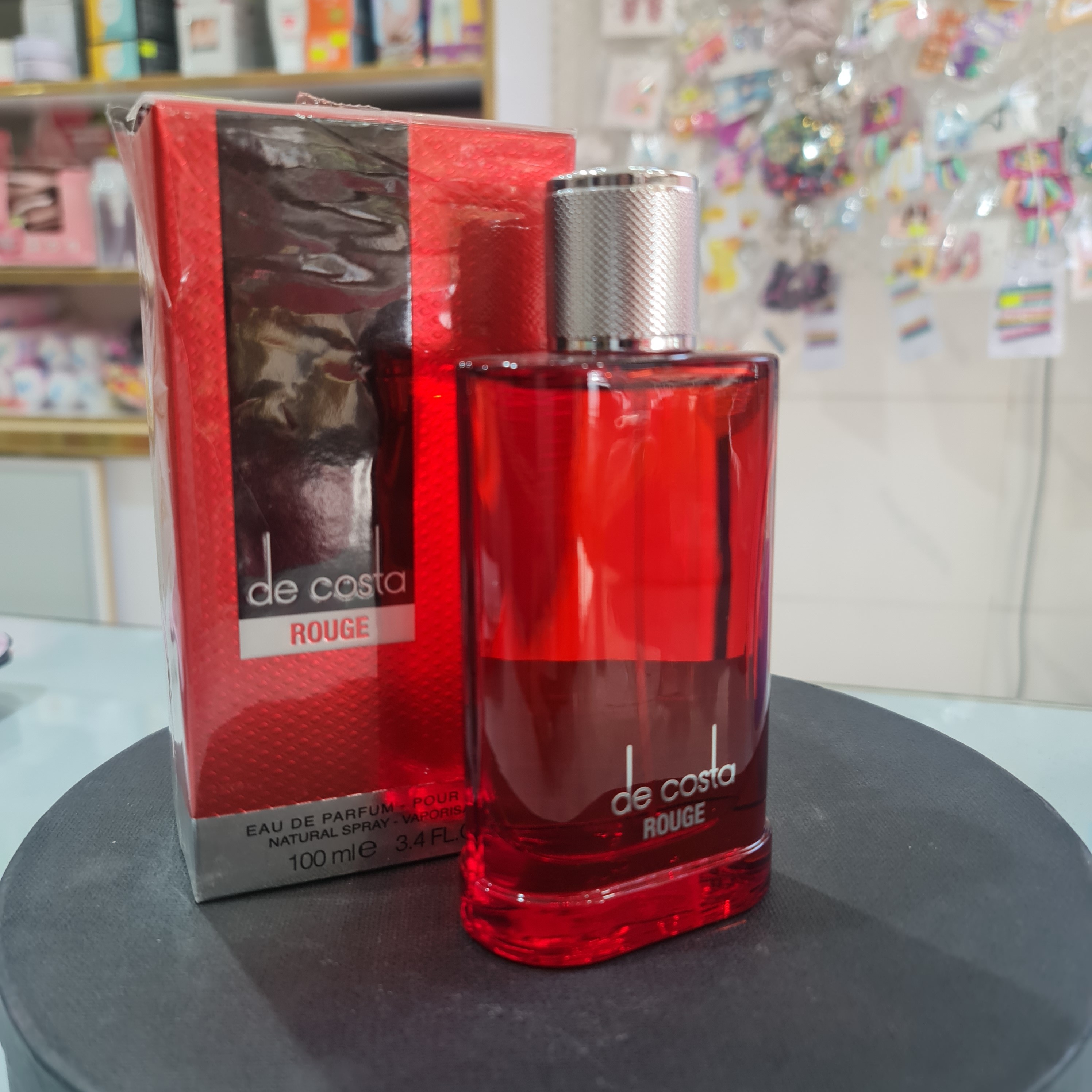 عطر ادکلن دانهیل دیزایر قرمز فراگرنس ورد مدل د کاستا رژ مردانه حجم 100 میل