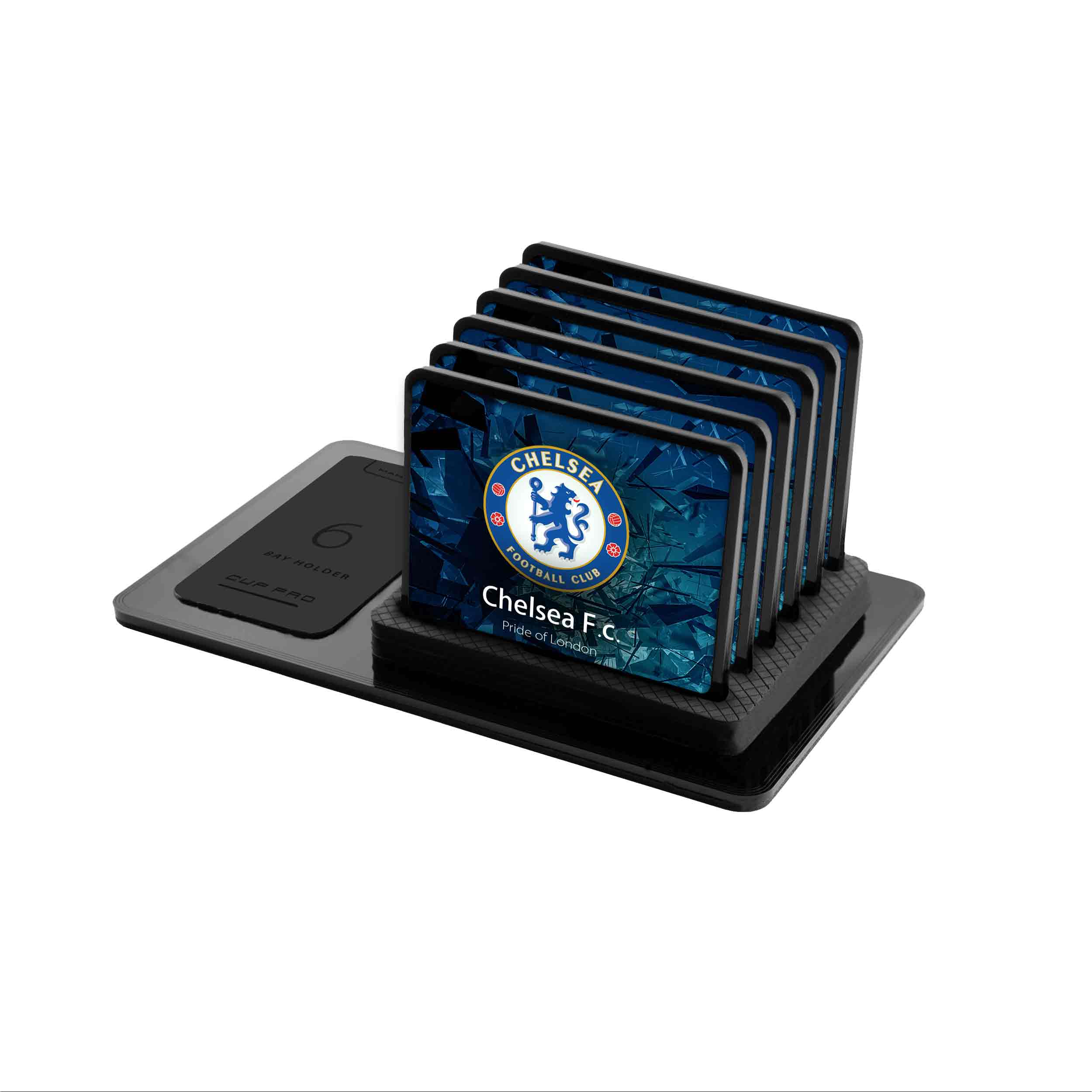 زیر لیوانی ماهوت مدل Chelsea بسته 6 عددی