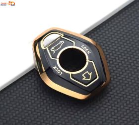 کاور کلید بی ام و مشکی طلایی مناسب برای تمام مدلهای 96 تا 2007