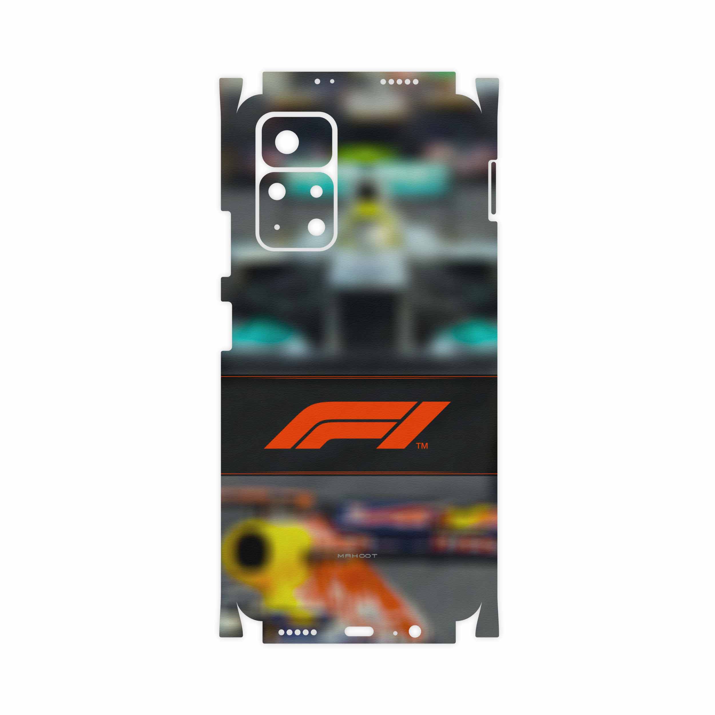 برچسب پوششی ماهوت مدل Formula-One-FullSkin مناسب برای گوشی موبایل شیائومی Poco M4 Pro 5G