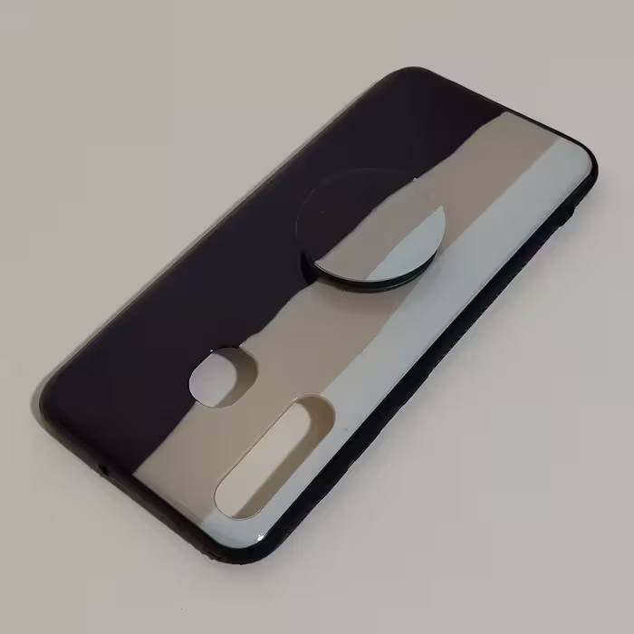 کاور کد 7012 مناسب برای گوشی موبایل سامسونگ Galaxy A20 به همراه پایه نگهدارنده