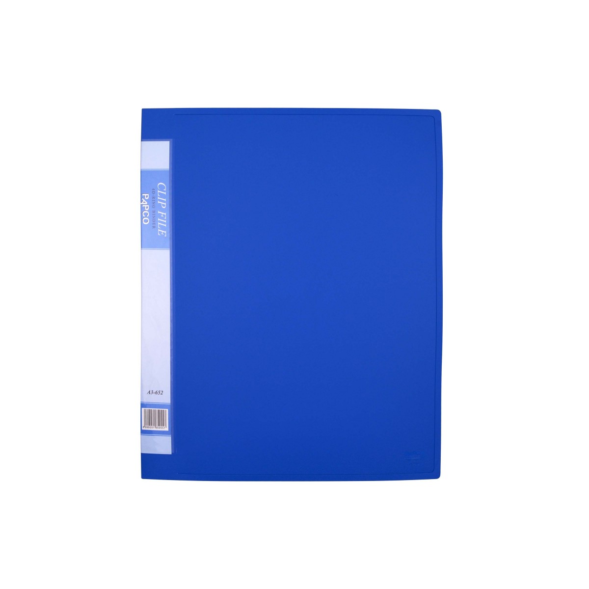 کلاسور 4 حلقه سایز A3 آبی پاپکو  A3-652